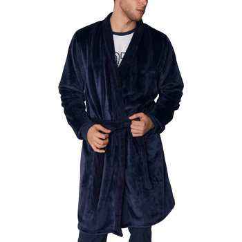 Vêtements Homme Pyjamas / Chemises de nuit Admas Robe de chambre Corduroy Antonio Miro Bleu Marine