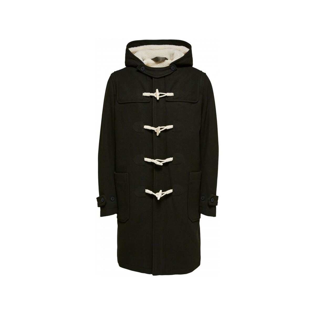 Vêtements Homme Manteaux Selected Einfield Duffle Jacket - Olive Night Vert
