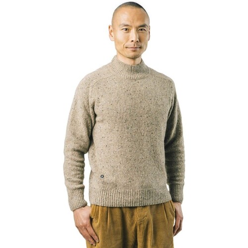 Vêtements Homme Pulls Brava Fabrics Perkins Neck Sweater - Ecru Beige
