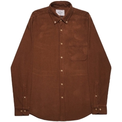 Vêtements Homme Chemises manches longues Portuguese Flannel Lobo Shirt Champion - Brown Marron