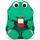 Sacs Enfant Sacs à dos Affenzahn Fabian Frog Large Friend Backpack Vert