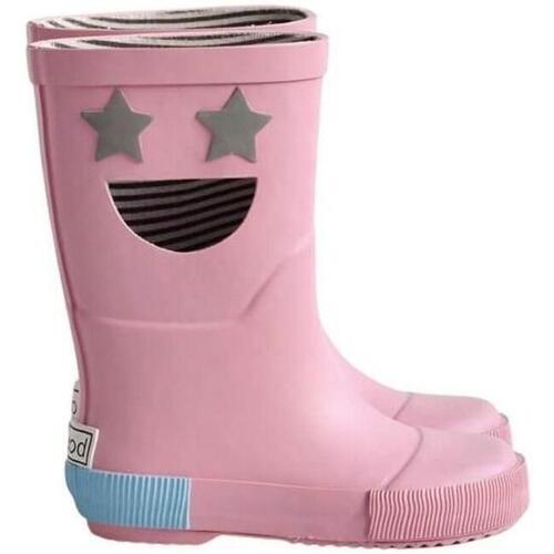 Chaussures Enfant Bottes Boxbo Wistiti Star Baby Boots - Pink Rose