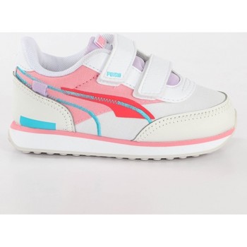 Chaussures Fille Baskets basses Puma Sportstyle Future rider twofold Blanc