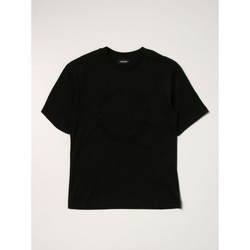Vêtements Enfant T-shirts T-Shirt & Polos Diesel J00289 0GRAM - TJUSTA43-K900 BLACK Noir