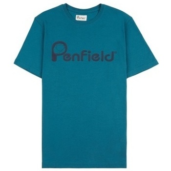 Vêtements Homme T-shirts manches courtes Penfield T-shirt  Bear chest print bleu