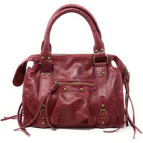 Sacs tote Backpack COCCINELLE H60 Lea E1 H60 14 01 01 Coral Red R34 Oh My Bag The SANDSTORM (petit modèle) Bordeaux