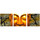 Maison & Déco Stickers Sud Trading Autocollants Muraux Or Bouddha triptyque 30 cm Multicolore