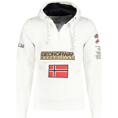 Vêtements Femme Sweats Geographical Norway Sweat Gymclass Femme Blanc