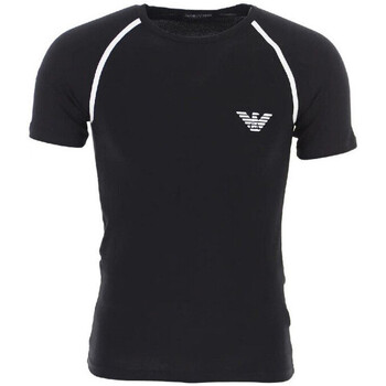 Vêtements Homme T-shirts & Polos Ea7 Emporio Schwarz Armani Tee-shirt Noir