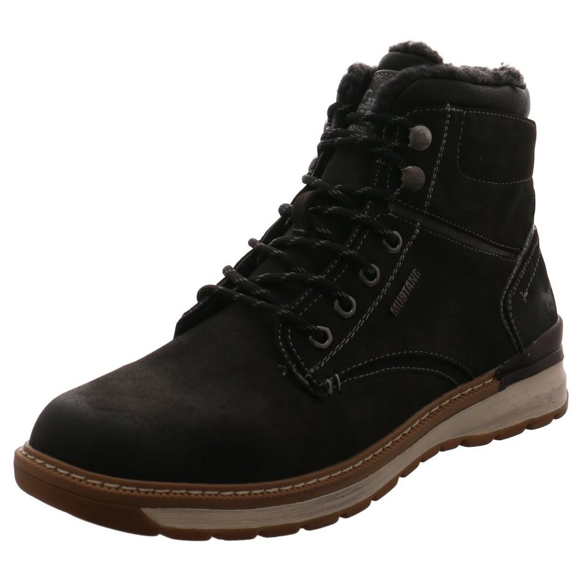 Chaussures Homme Bottes Mustang  Gris