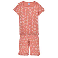 Vêtements Fille Pyjamas / Chemises de nuit Petit Bateau BRUNE Rose