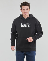 Vêtements Homme Sweats Levi's RELAXED GRAPHIC PO POSTER HOODIE CAVIAR