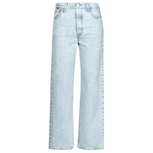 Vêtements cropped Jeans droit Levi's RIBCAGE STRAIGHT ANKLE OJAI SHORE