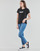 Vêtements Femme T-shirts manches courtes Levi's THE PERFECT TEE SEASONAL POSTER LOGO T2 CAVIAR