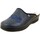 Chaussures Femme Chaussons Fly Flot Chaussons pour Femme, Chaud, Faux Cuir - 63Q53BLUE Bleu