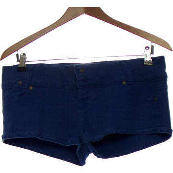 Vêtements Femme Shorts Bermuda / Bermudas Bershka Short  38 - T2 - M Bleu