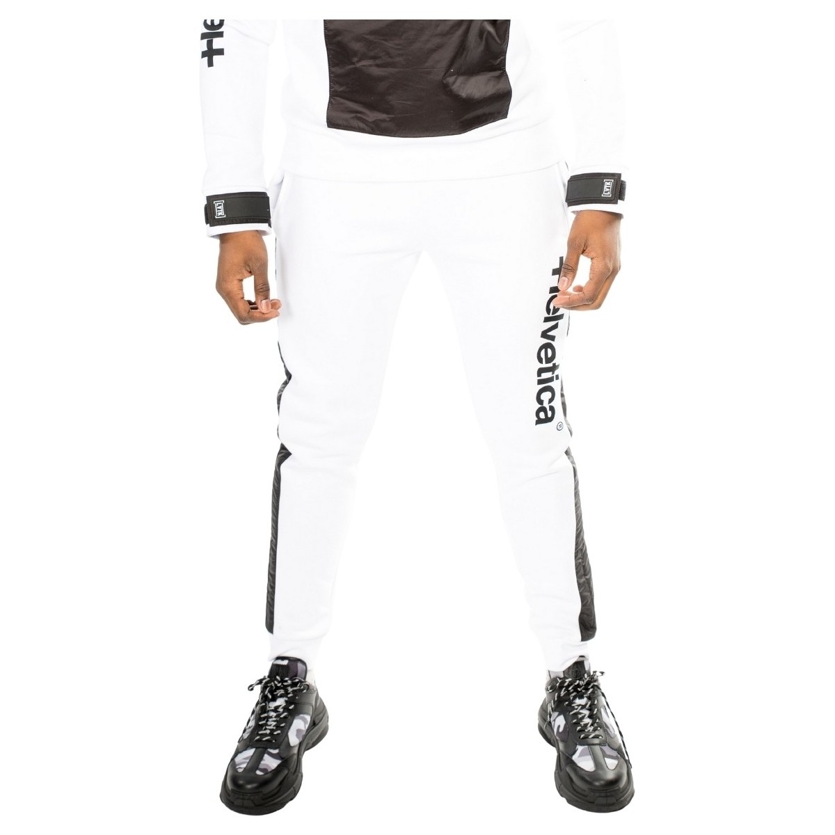 Vêtements Homme Jeans Helvetica Pantalon de jogging  Homme Ref 55008 Blanc Blanc