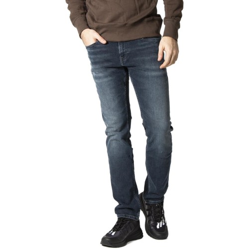 Vêtements Homme Jeans studded-logo slim Tommy Hilfiger DM0DM11145 Bleu
