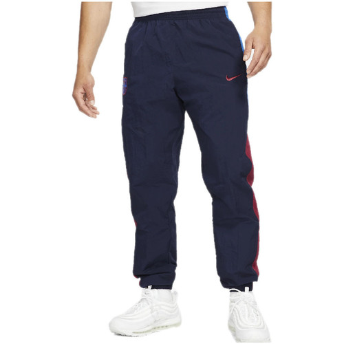 Vêtements Homme Pantalons de survêtement Nike brown FC BARCELONA WINDRUNNER Bleu