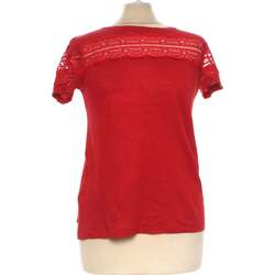 Vêtements Femme T-shirts & Polos Promod top manches courtes  36 - T1 - S Rouge Rouge