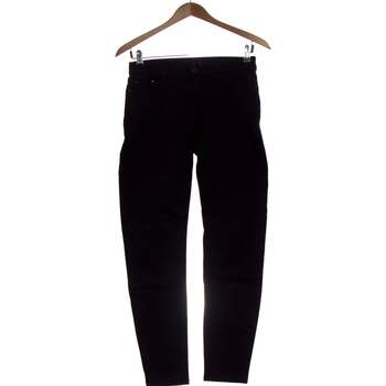 Vêtements Femme Jeans Etam jean slim femme  34 - T0 - XS Noir Noir