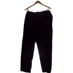 Vêtements Femme Pantalons Mango pantalon droit femme  40 - T3 - L Noir Noir