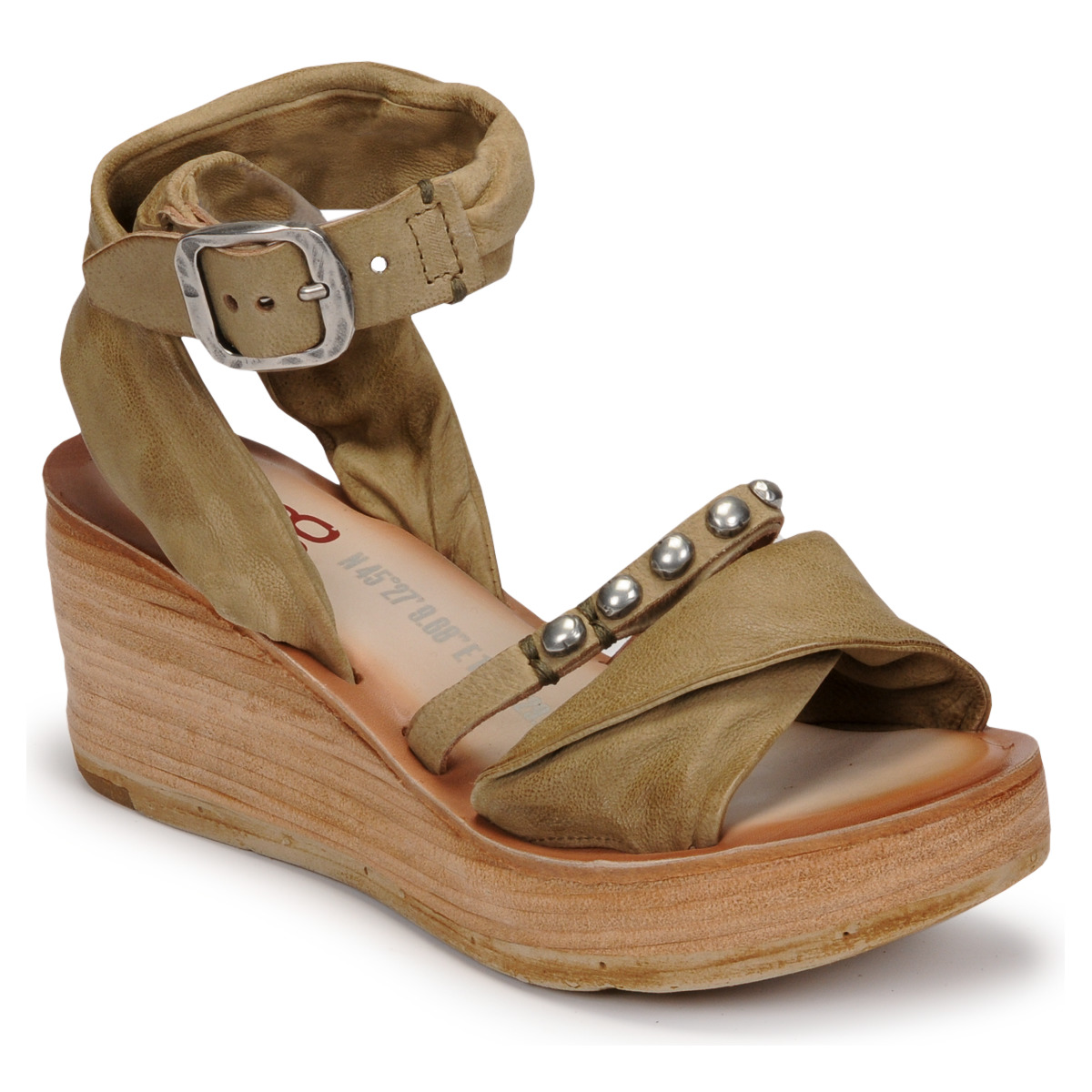 Chaussures Femme Sandales et Nu-pieds Airstep / A.S.98 NOA STRAP II Kaki