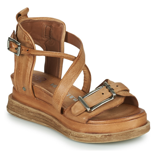Airstep / A.S.98 LAGOS BUCKLE Camel - Livraison Gratuite | Sb-roscoffShops  ! - Chaussures Sandale Femme 199,00 €