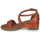 Chaussures Femme Sandales et Nu-pieds Petra 45mm suede boots Braun SEOUL SANDAL Terracotta
