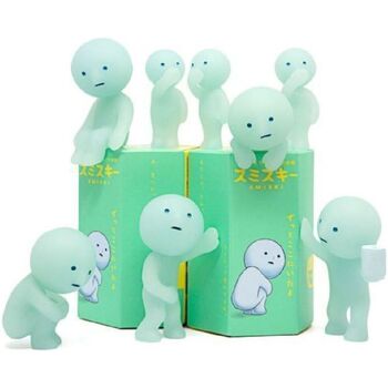 Maison & Déco Statuettes et figurines Babywatch Une Figurine Smiski série Toilette Bleu