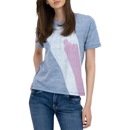 Vêtements Femme T-shirts manches courtes Pepe JEANS Sage - alexa_pl504515 Gris