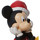 Maison & Déco Statuettes et figurines Enesco Statuette de collection Mickey Noël Noir
