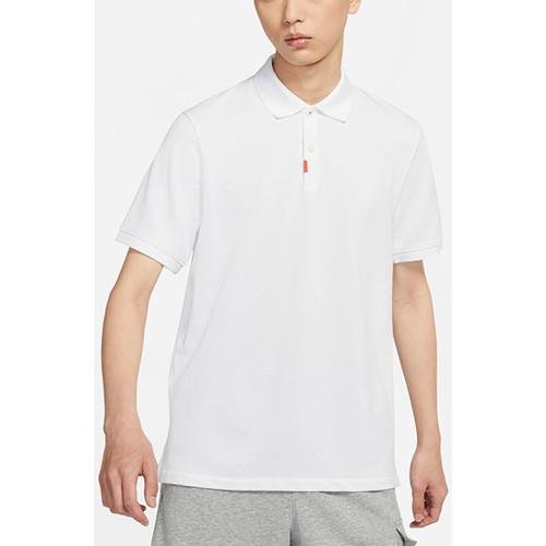 Nike The Polo / Blanc Blanc - Vêtements Polos manches courtes Homme 66,00 €