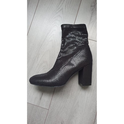 Chaussures Femme Bottines Sneakers 1-23713-27 Mauve Mets Lpb noir snake Noir