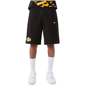 Vêtements Homme Shorts / Bermudas New-Era NBA TEAM LOGO LA LAKERS Noir