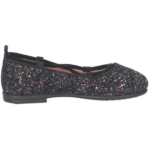 Chaussures Fille Ballerines / babies Unisa SEIMY F21 GL NOCHE Ballerines Enfant NOIR / MULTI Multicolore
