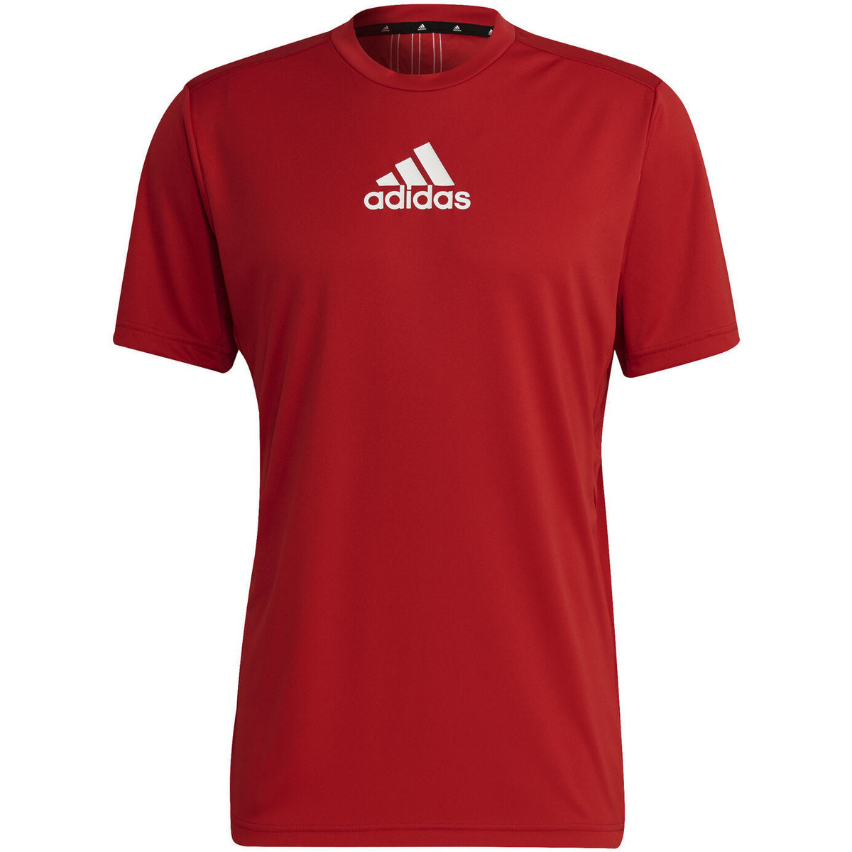 Vêtements Homme T-shirts manches courtes adidas Originals T-shirt Sport 3-stripes Rouge