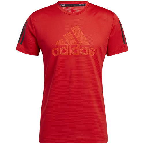 Vêtements Homme T-shirts manches courtes adidas Originals T-shirt Aeroready Warrior Rouge