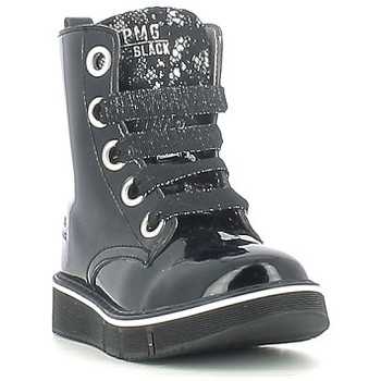 Chaussures Fille Boots Primigi vernice nero blanc