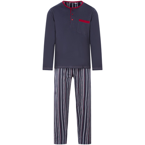Christian Cane Pyjama long en coton Gris - Vêtements Pyjamas / Chemises de  nuit Homme 84,90 €