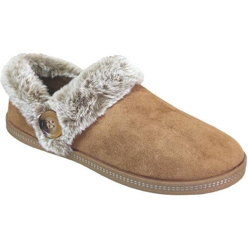 Chaussures Femme Chaussons Skechers Cozy campfire fresh toast Marron
