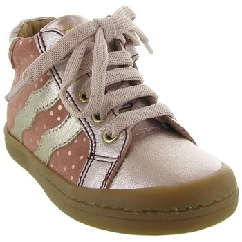 Chaussures Fille Baskets montantes Babybotte alina rose
