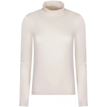 Vêtements Femme T-shirts manches longues Calvin Klein Jeans 117101VTAH21 Blanc