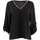 Vêtements Femme T-shirts skel manches courtes Chattawak 118790VTAH21 Noir