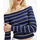 Vêtements Femme T-shirts manches longues Tommy Jeans 118154VTAH21 Bleu