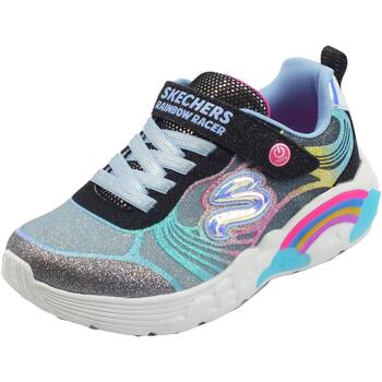 Chaussures Enfant Baskets mode Skechers 302309 Nova Blitz Black Multicolore