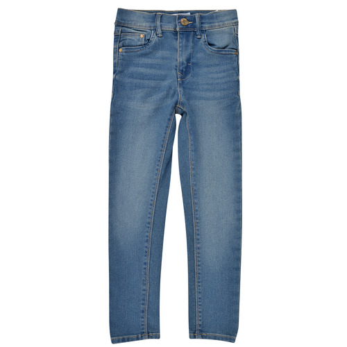 Vêtements Fille rear Jeans slim Name it NKFPOLLY Bleu