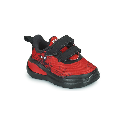 Chaussures Garçon Baskets basses retro adidas Performance FORTARUN SPIDER-MAN Rouge / Noir
