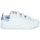 Chaussures Fille Baskets basses NQQ adidas Originals STAN SMITH CF C Blanc / Glitter