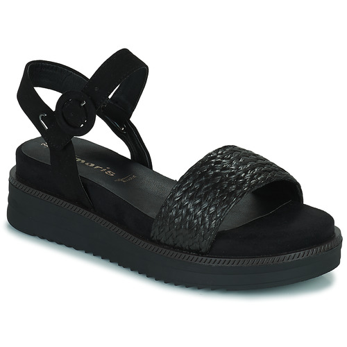 Tamaris ZELLA Noir - Chaussures Sandale Femme 59,00 €